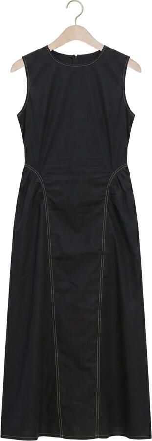 SECOND FEMALE Dames Jurken Larkini Sculptured Dress Zwart - Foto 4