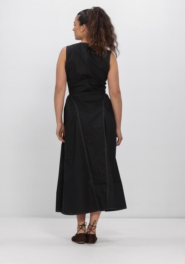 SECOND FEMALE Dames Jurken Larkini Sculptured Dress Zwart - Foto 2
