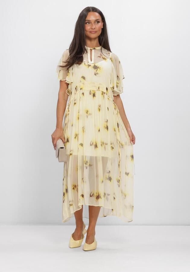 SECOND FEMALE Dames Jurken Mirage Dress Creme