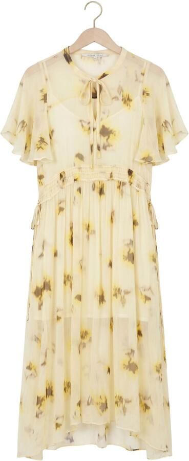 SECOND FEMALE Dames Jurken Mirage Dress Creme - Foto 3