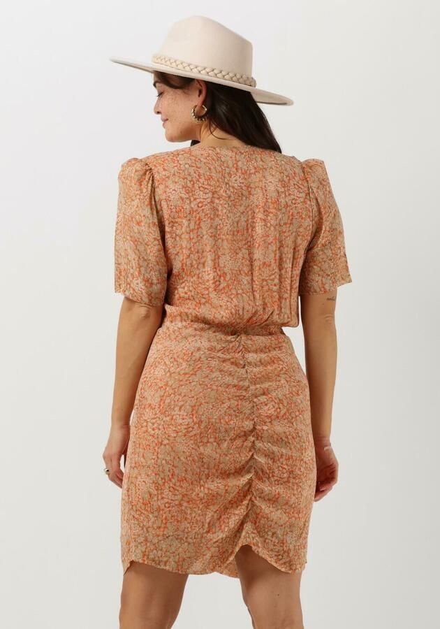 Second Female Mora Mini Jurk Oranje Second Dames Orange Dames