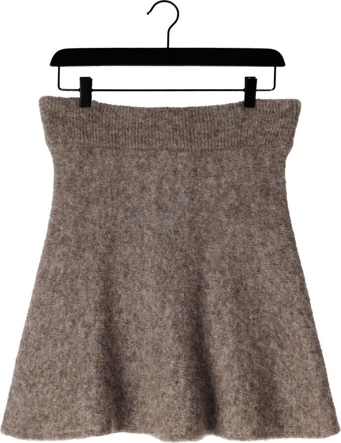 SECOND FEMALE Dames Rokken Emmalou Knit Skirt Bruin