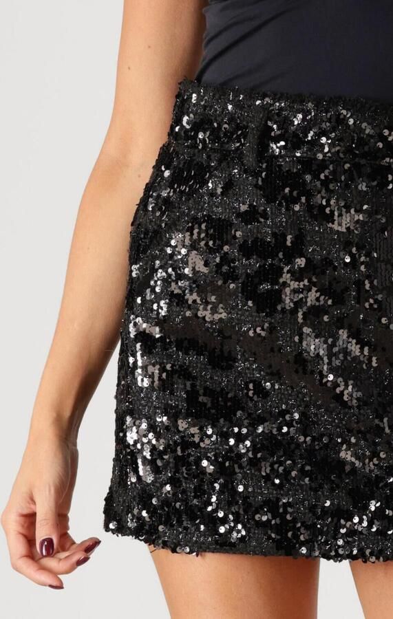 Second Female Flakes Rok Veelzijdig en Stijlvol Second Dames Black Dames - Foto 3