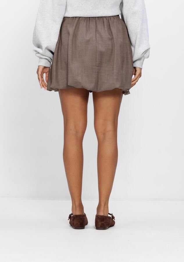 SECOND FEMALE Dames Rokken Oline Mini Baloon Skirt Taupe - Foto 3