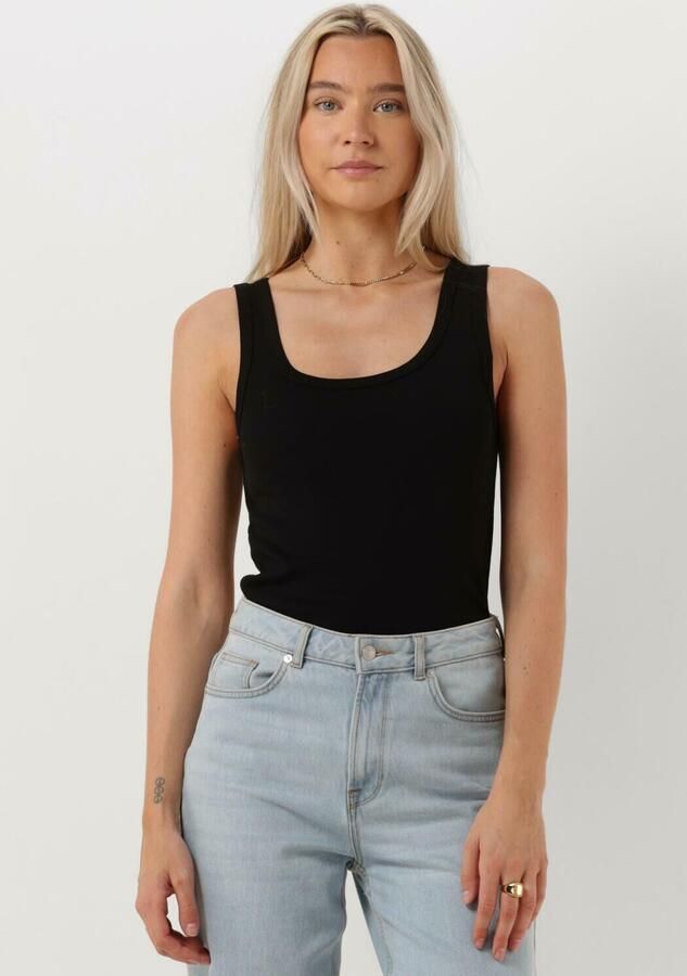 SECOND FEMALE Dames Tops & T-shirts Ambra Tanktop Zwart - Foto 4