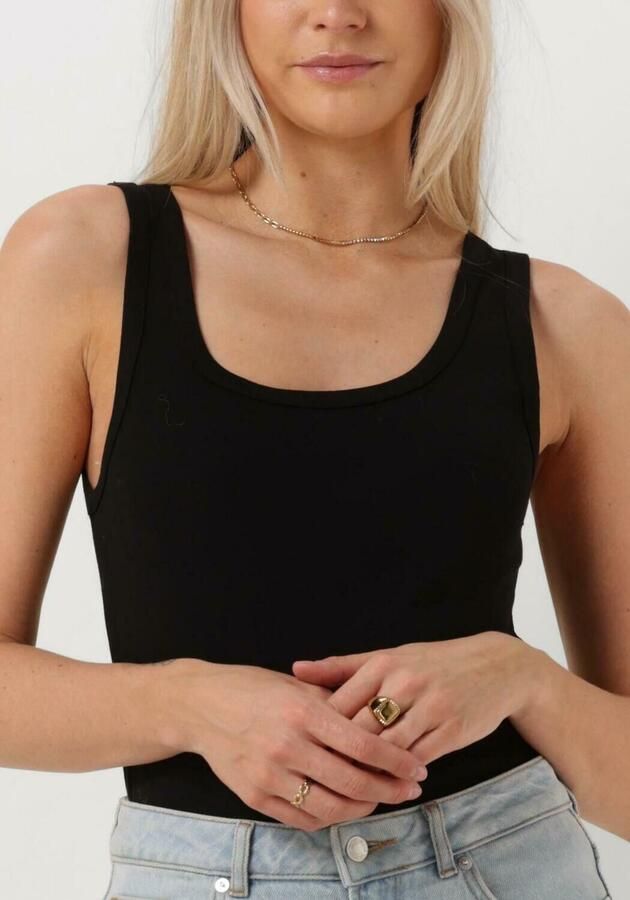 SECOND FEMALE Dames Tops & T-shirts Ambra Tanktop Zwart - Foto 2