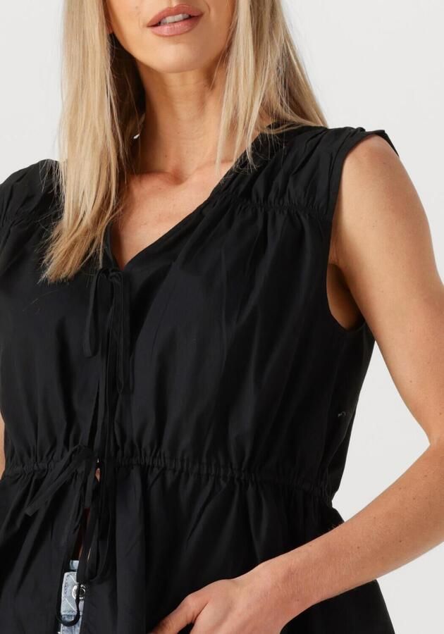 SECOND FEMALE Dames Tops & T-shirts Felixa Top Zwart - Foto 2