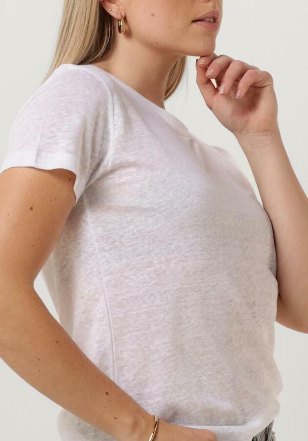 Second Female Peony O Neck Tee Dames Tops Second Dames White Dames - Foto 2