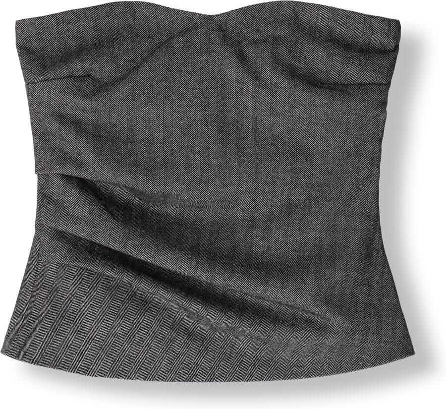 Second Female Waleria Top met Lange Mouwen Second Dames Gray Dames