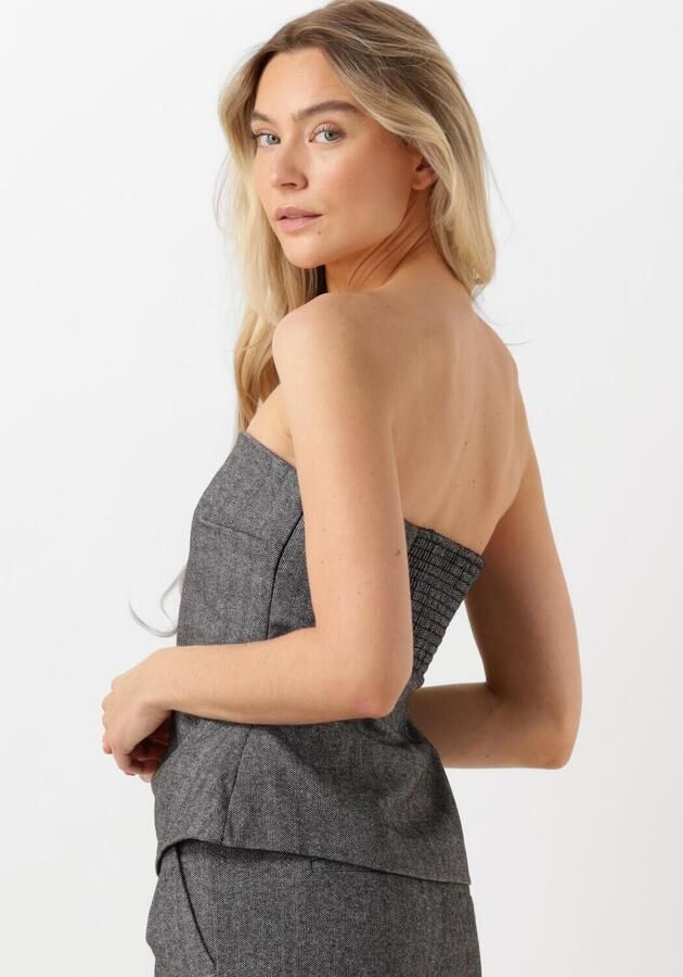 Second Female Waleria Top met Lange Mouwen Second Dames Gray Dames - Foto 3