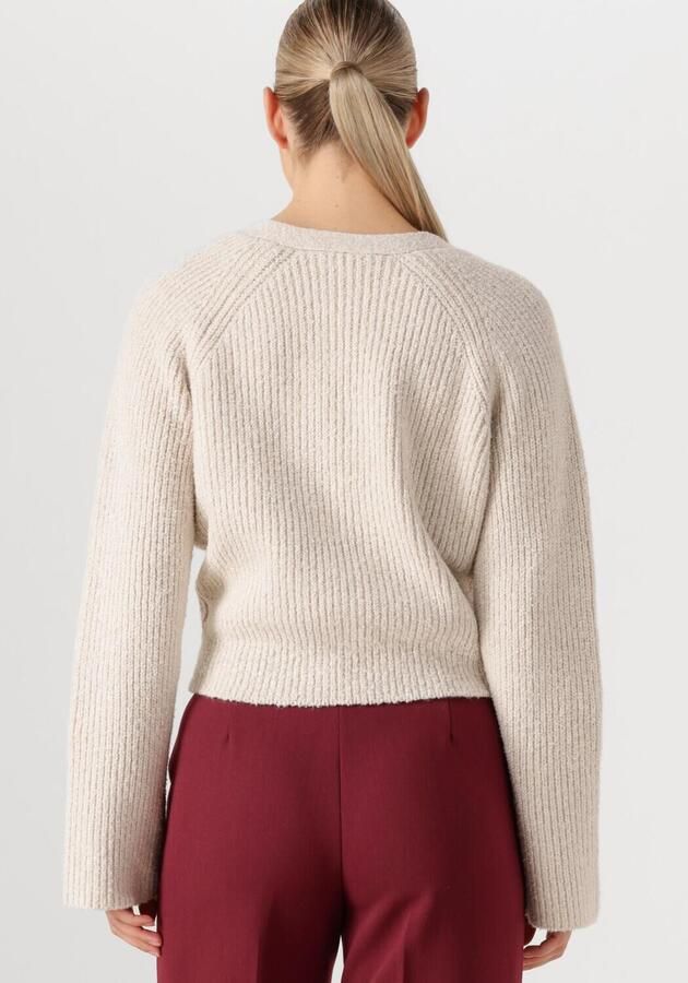 SECOND FEMALE Dames Truien & Vesten Gerda Knit Cardigan Ecru - Foto 2