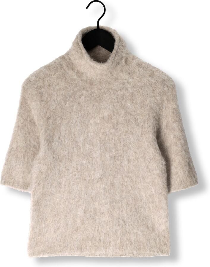 SECOND FEMALE Dames Truien & Vesten Karla Knit Ss Beige