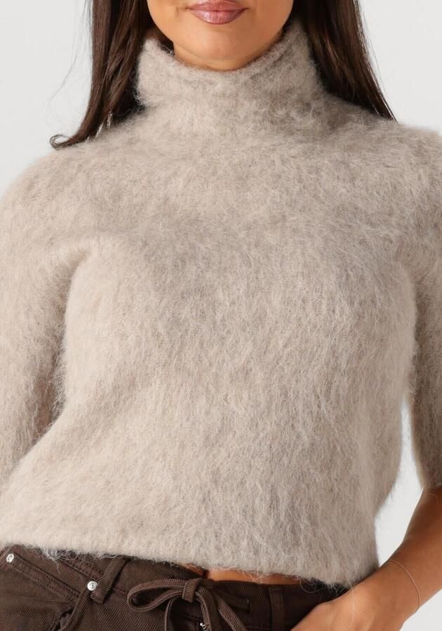 SECOND FEMALE Dames Truien & Vesten Karla Knit Ss Beige - Foto 2