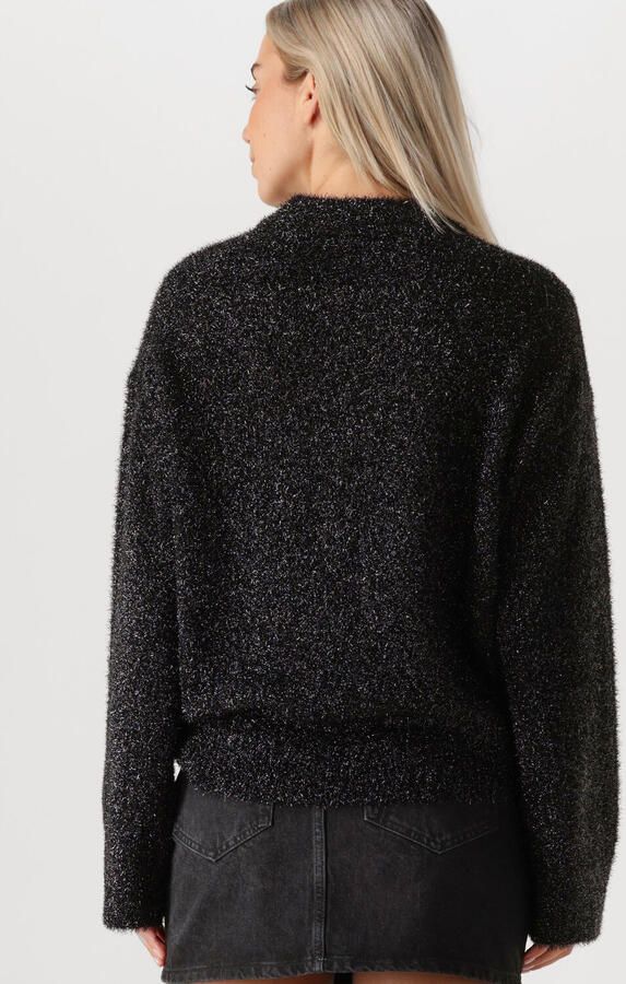 SECOND FEMALE Dames Truien & Vesten Lamilla Knit O-neck Zwart - Foto 3