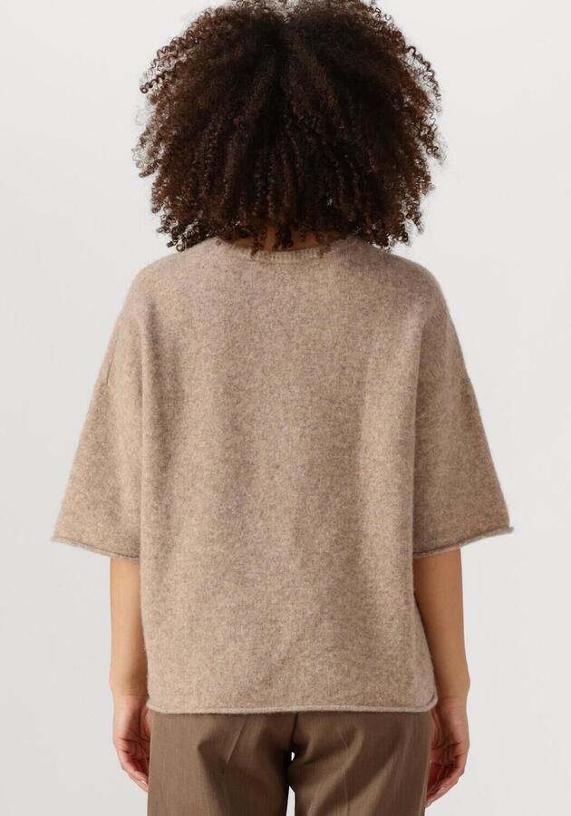 SECOND FEMALE Dames Truien & Vesten Selana Knit O-neck Beige - Foto 2