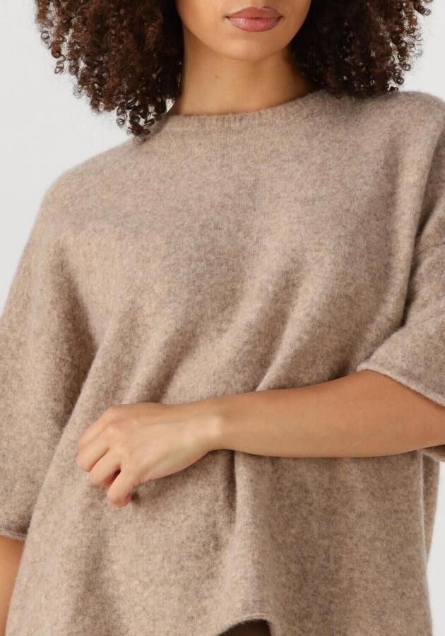 SECOND FEMALE Dames Truien & Vesten Selana Knit O-neck Beige - Foto 3