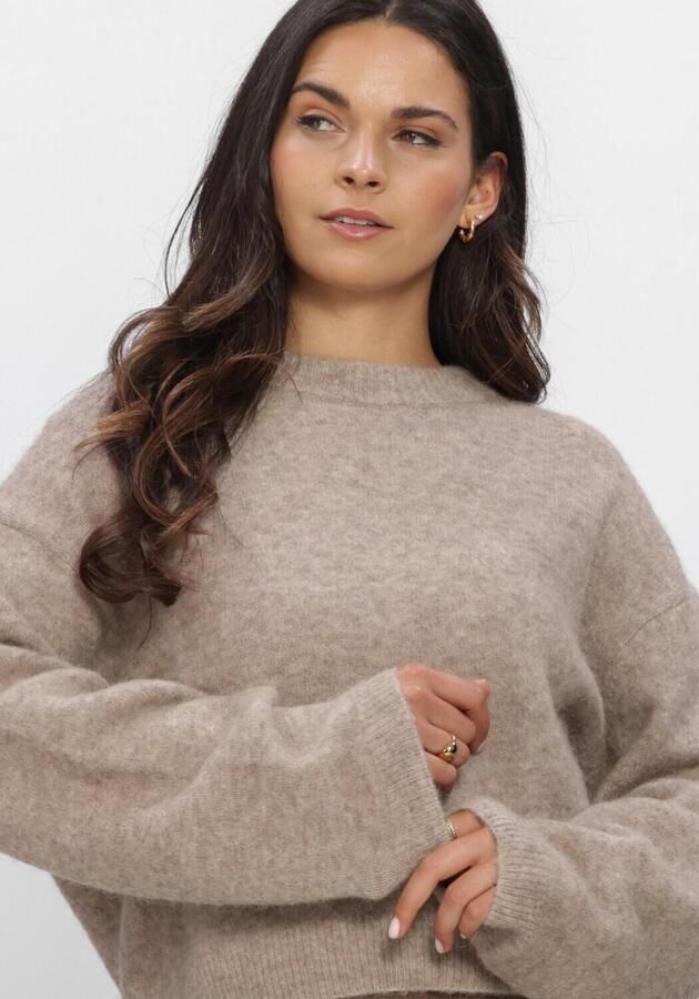 SECOND FEMALE Dames Truien & Vesten Varano Knit Pullover Beige - Foto 4