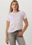SECOND FEMALE Dames Tops & T-shirts Peony O Neck Tee Wit - Thumbnail 1