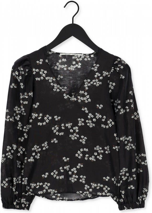 SECOND FEMALE Dames Blouses Davida New Blouse Zwart