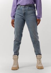 SELECTED FEMME high waist mom jeans SLFFELINA FRIDA met biologisch katoen light denim