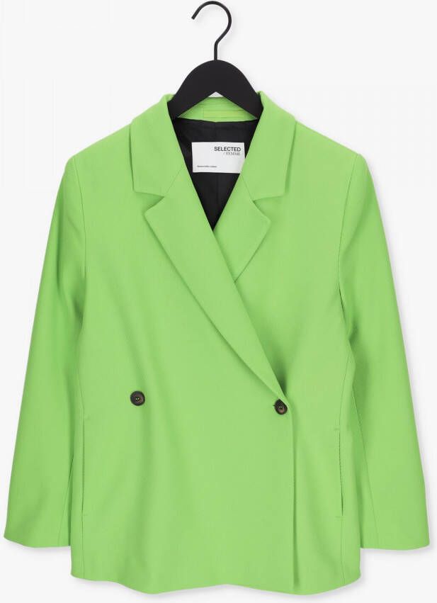 Selected Femme Relaxed fit blazer met stretch model 'River'