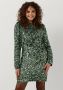 Selected Femme Groene Mini Jurk Colyn Ls Short Sequins Dress - Thumbnail 1