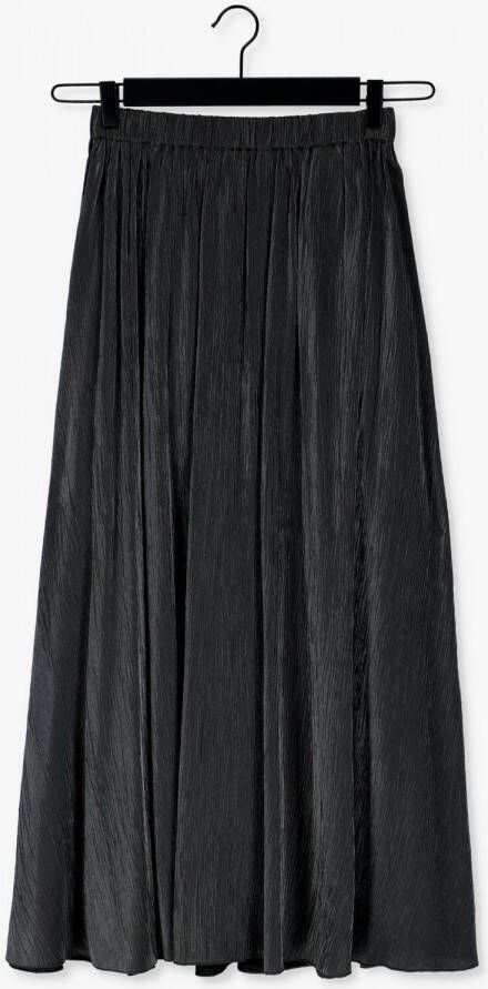 Selected Femme Enkellange Rok in Zwart met 96cm Lengte Gray Dames