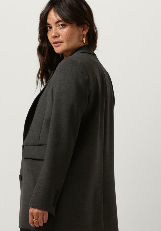 SELECTED FEMME Dames Blazers Slfrita Ls Relaxed Blazer Donkergrijs - Foto 2