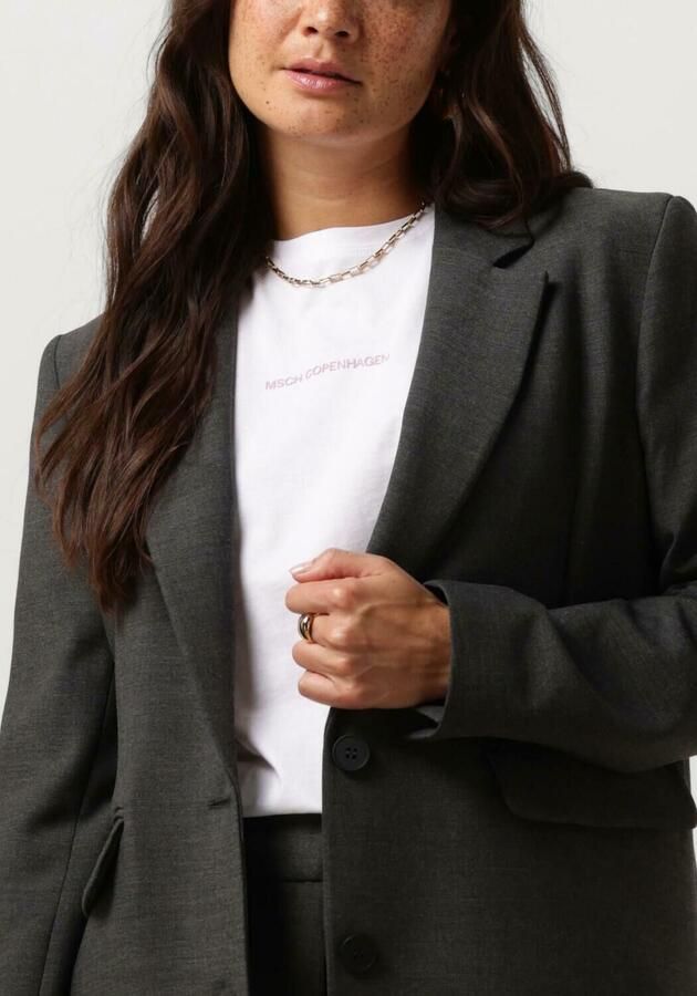 SELECTED FEMME Dames Blazers Slfrita Ls Relaxed Blazer Donkergrijs - Foto 3