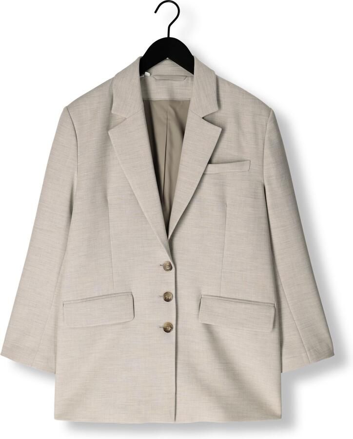 SELECTED FEMME Dames Blazers Slfrita-paxa Ls Oversized Blazer Beige