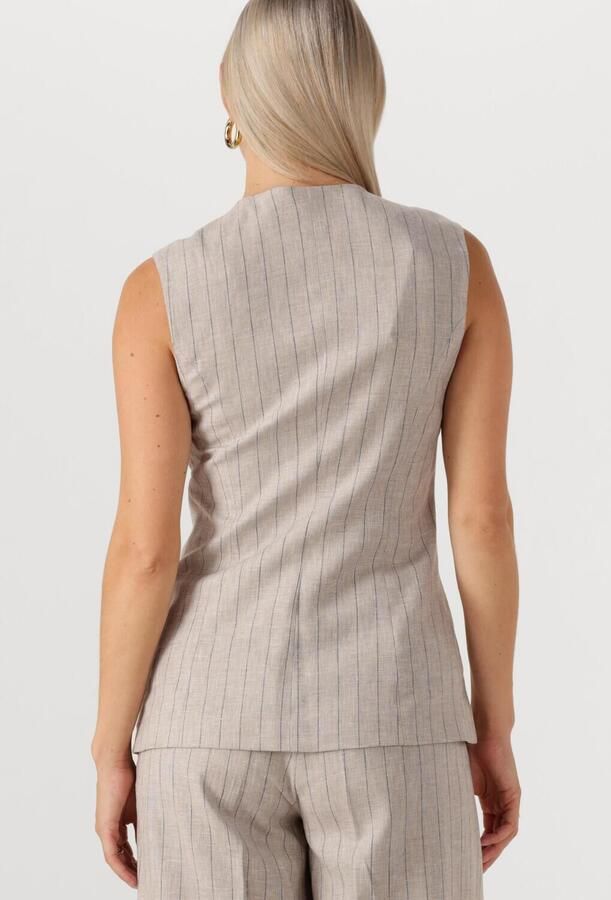 SELECTED WOMEN Dames Blazers Slfvilka Sun Long Vest Beige - Foto 2