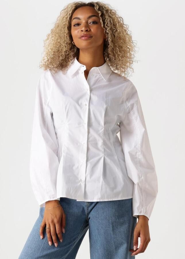 SELECTED WOMEN Dames Blouses Slfdelia Ls Shirt Wit - Foto 4
