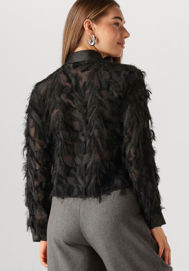 Selected Femme Regular fit overhemdblouse in semi-transparante look model 'MYLINE' - Foto 2