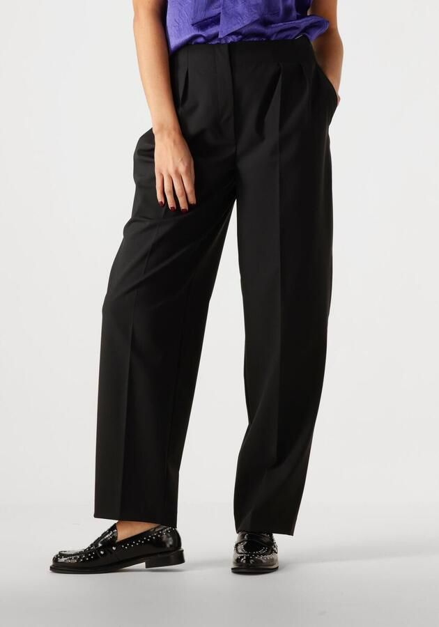 SELECTED WOMEN Dames Broeken Slfeloise Hw Barrel Pant Zwart - Foto 3