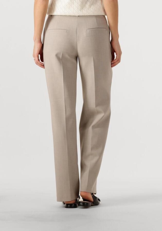 Selected Femme Wijde Pijp Tailored Broek Melange Gray Dames