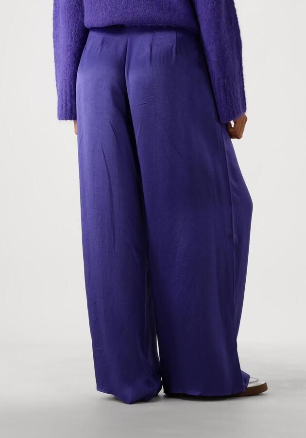 SELECTED FEMME Dames Broeken Slfselene Hw Wide Pant Paars