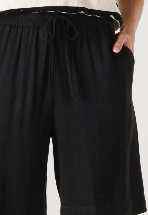 SELECTED FEMME Dames Broeken Slfviva Mw Shorts Zwart - Foto 3