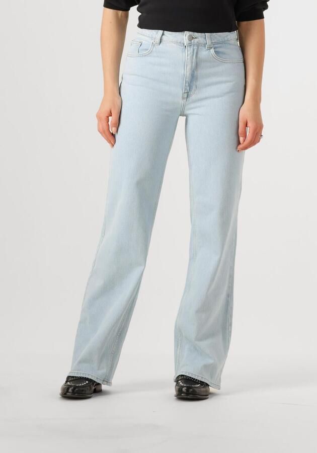 SELECTED WOMEN Dames Jeans Slfalice-n Hw Wide Lon Sky Blue Jeat Lichtblauw - Foto 4