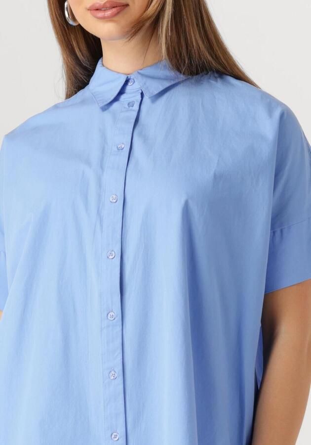 SELECTED FEMME Dames Jurken Slfblair 2 4 Short Shirt Dress Lichtblauw - Foto 2