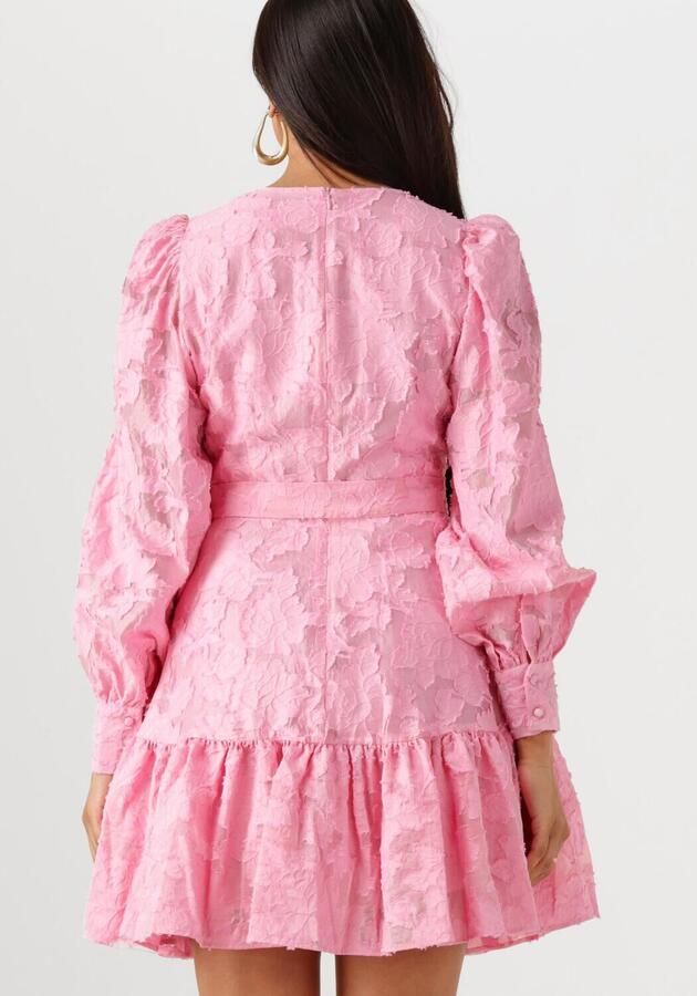 SELECTED WOMEN Dames Jurken Slfcalli-sadie Ls Short V-neck Dress Ff Roze