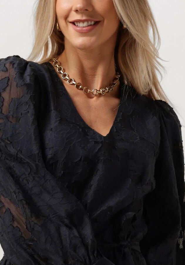 SELECTED FEMME Dames Jurken Slfcathi-sadie Short V-neck Dress Donkerblauw - Foto 2