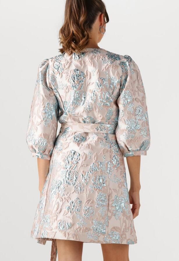 SELECTED WOMEN Dames Jurken Slfdemmi-siv Ss Wrap Dress Lichtroze - Foto 2