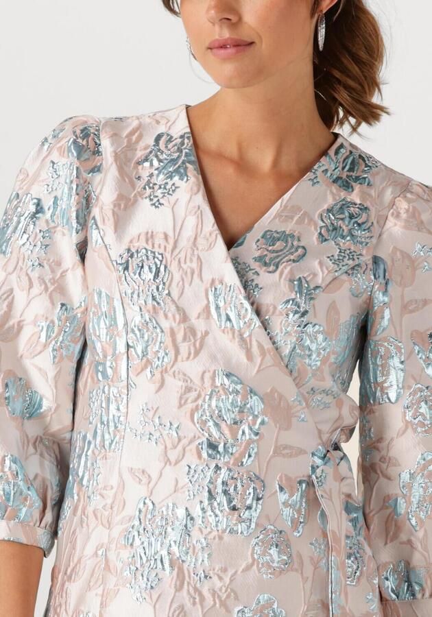 SELECTED WOMEN Dames Jurken Slfdemmi-siv Ss Wrap Dress Lichtroze