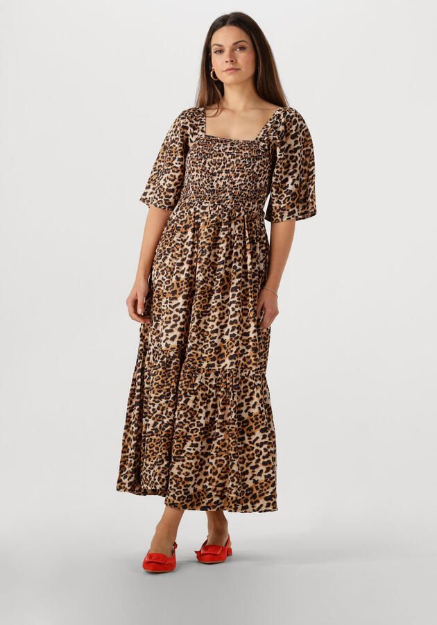 SELECTED WOMEN Dames Jurken Slfdora Ss Ankle Dress Zwart - Foto 4