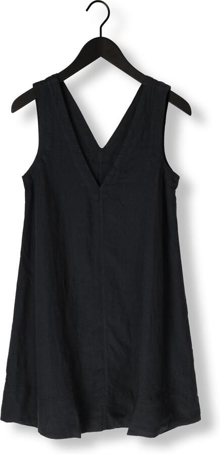 SELECTED WOMEN Dames Jurken Slflinna Sl Short Linen Dress Zwart - Foto 3