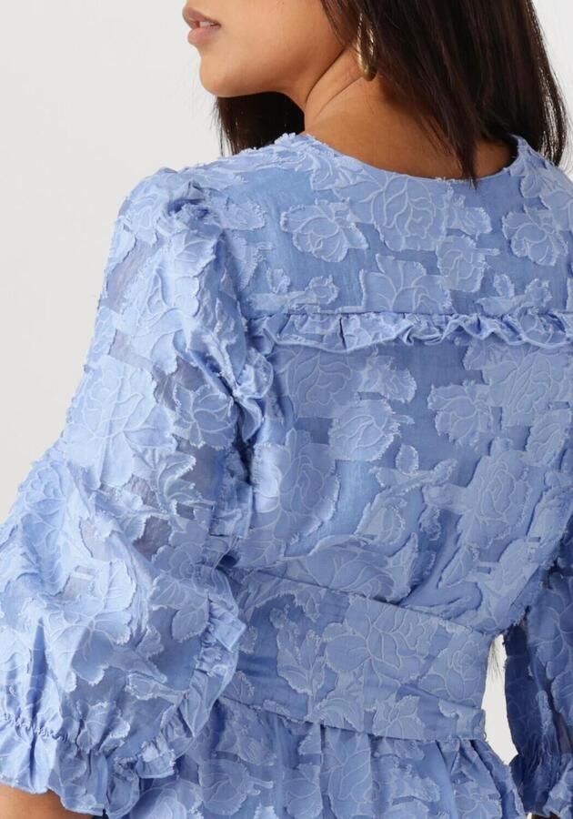 SELECTED WOMEN Dames Jurken Slfsadie 3 4 Midi Dress Lichtblauw - Foto 2