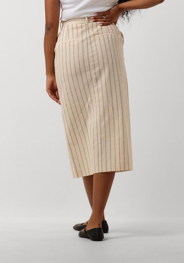 SELECTED WOMEN Dames Rokken Slfhilda Hw Pencil Skirt Pin Zand