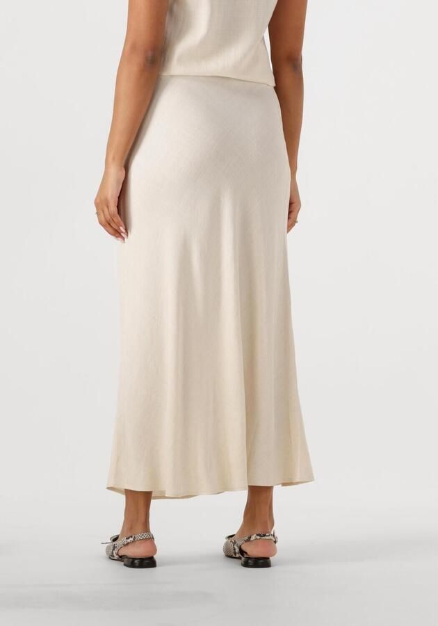 SELECTED WOMEN Dames Rokken Slfviva-lena Hw Ankle Skirt Ecru