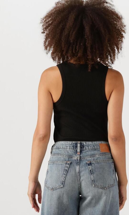 SELECTED WOMEN Dames Tops & T-shirts Slfanna O-neck Tank Top Zwart - Foto 3