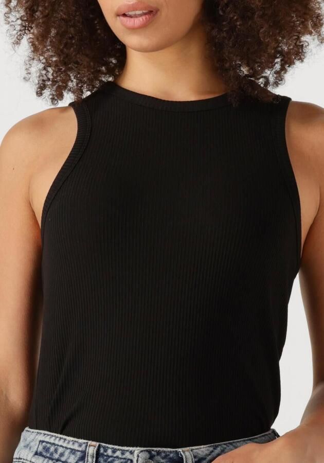 SELECTED WOMEN Dames Tops & T-shirts Slfanna O-neck Tank Top Zwart